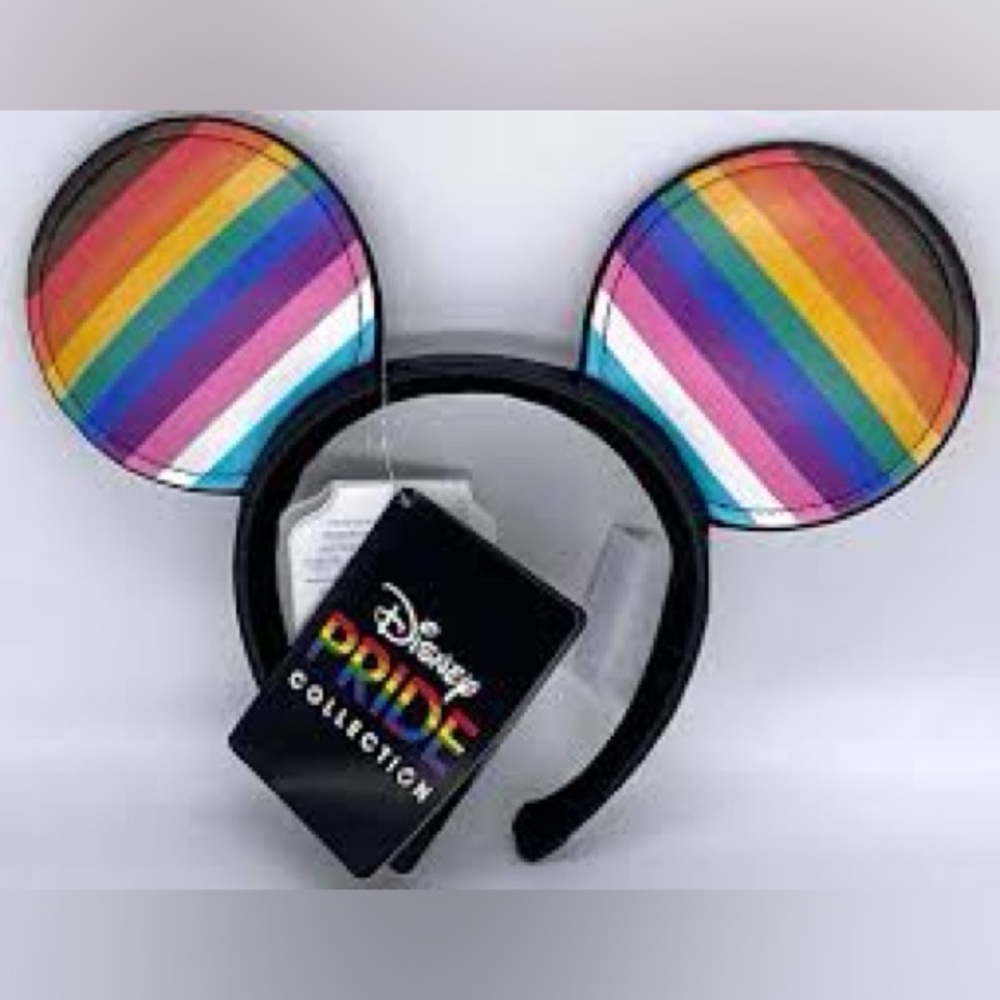 Disney Pride Collection Mickey Mouse Ear Headband, NWT.